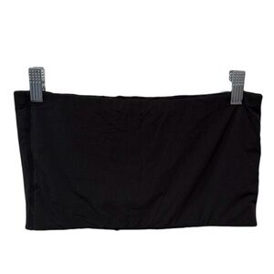 SKIMS Onyx Black Strapless Bandeau Top
